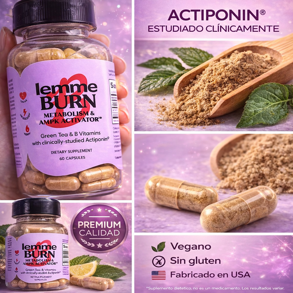 Lemme Burn - Desinflama ahora tu abdomen y controla los antojos