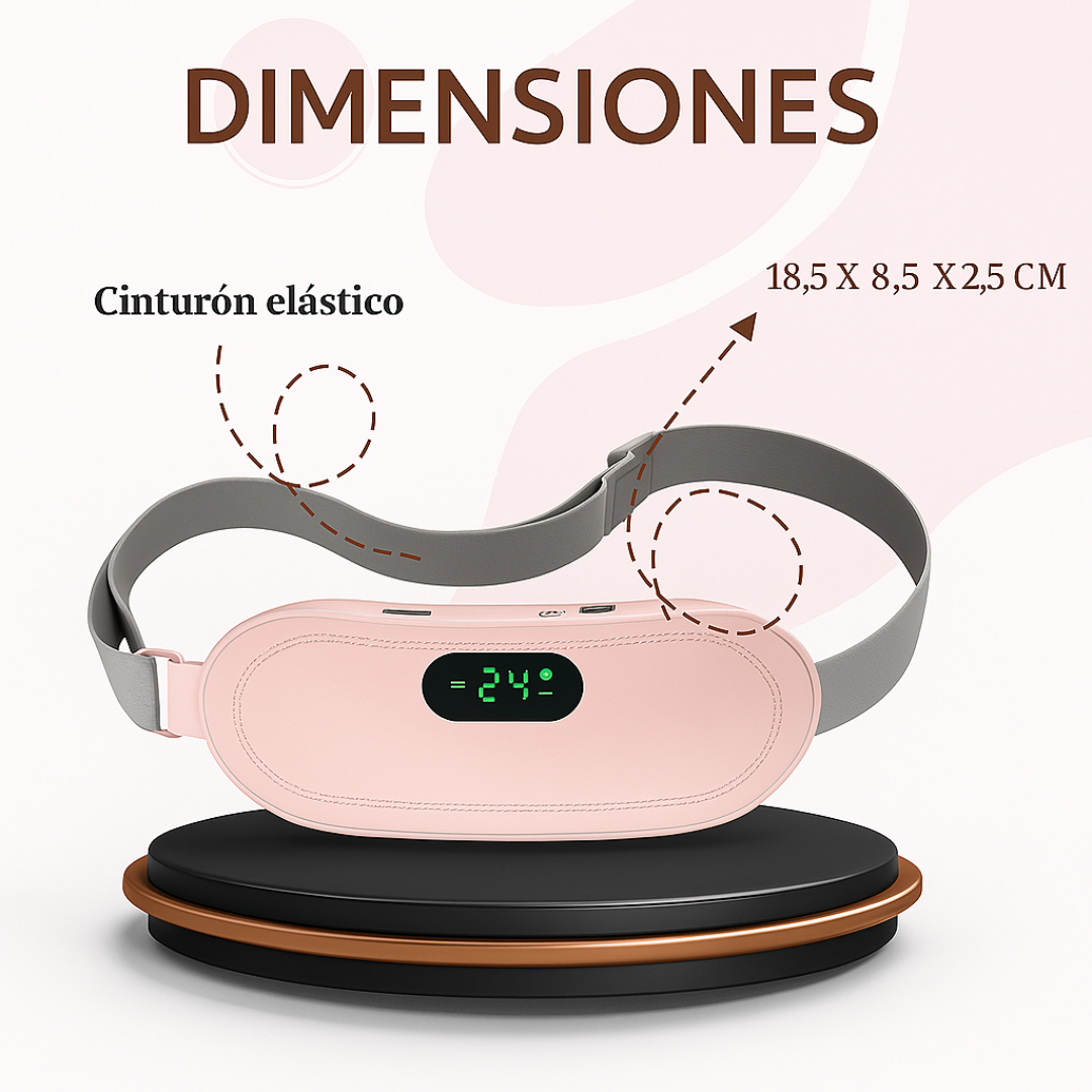 AliviaFem™ - Cinturón Dolor Menstrual - Dile adiós a los cólicos menstruales