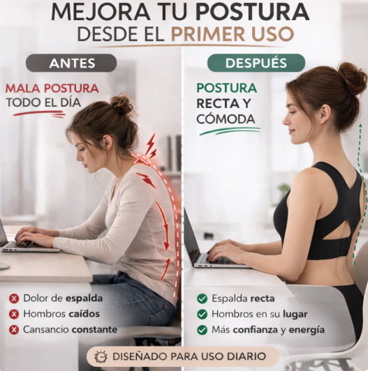2 EN 1 SOSTÉN CORRECTOR DE POSTURA - El sostén que levanta tus boobies y endereza tu espalda