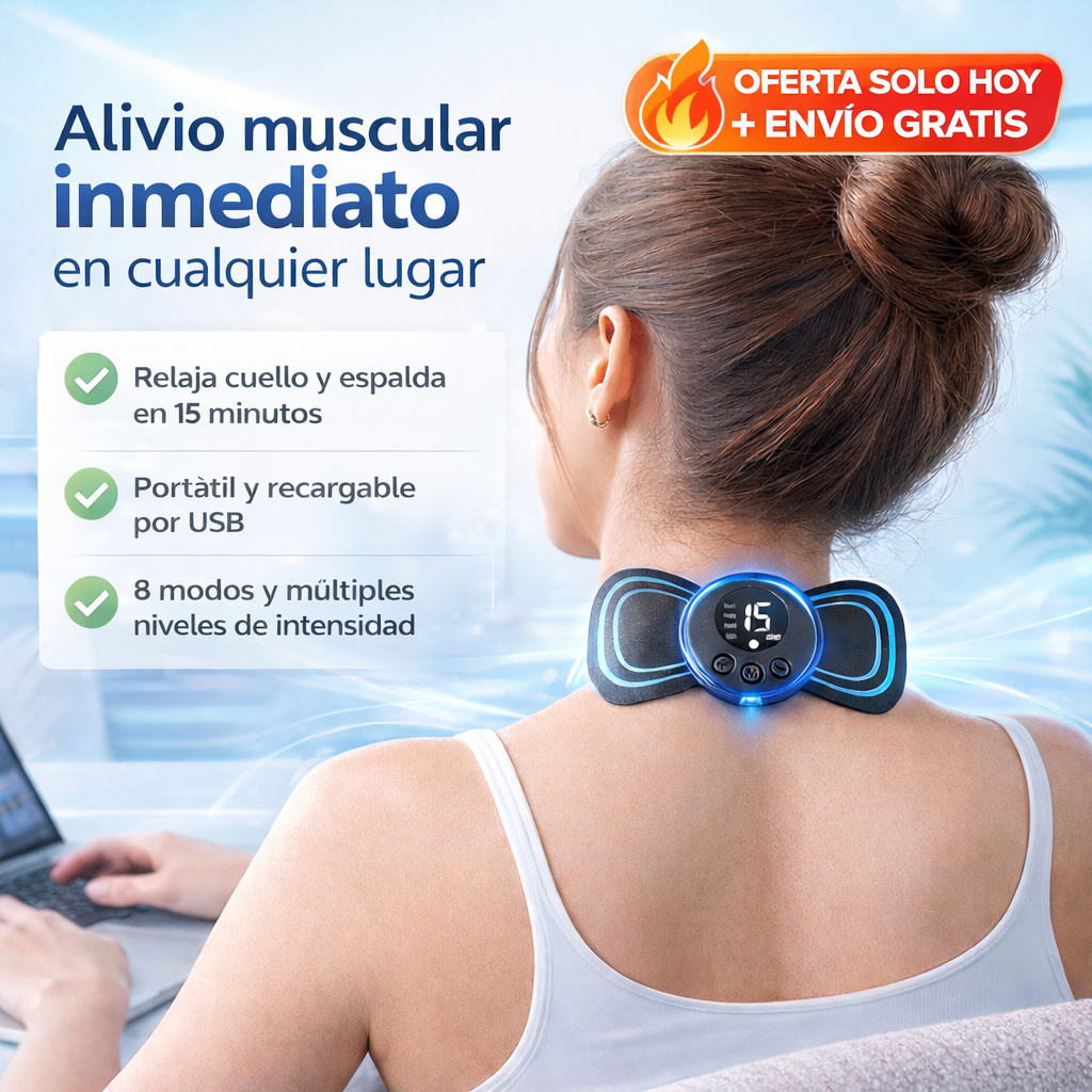 Smart Relax Pro - MINI MASAJEADOR DE PULSO