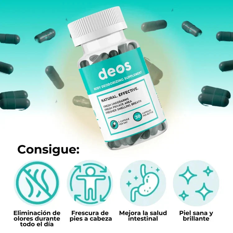 DEOS - Dile adiós al mal aliento y a los olores corporales