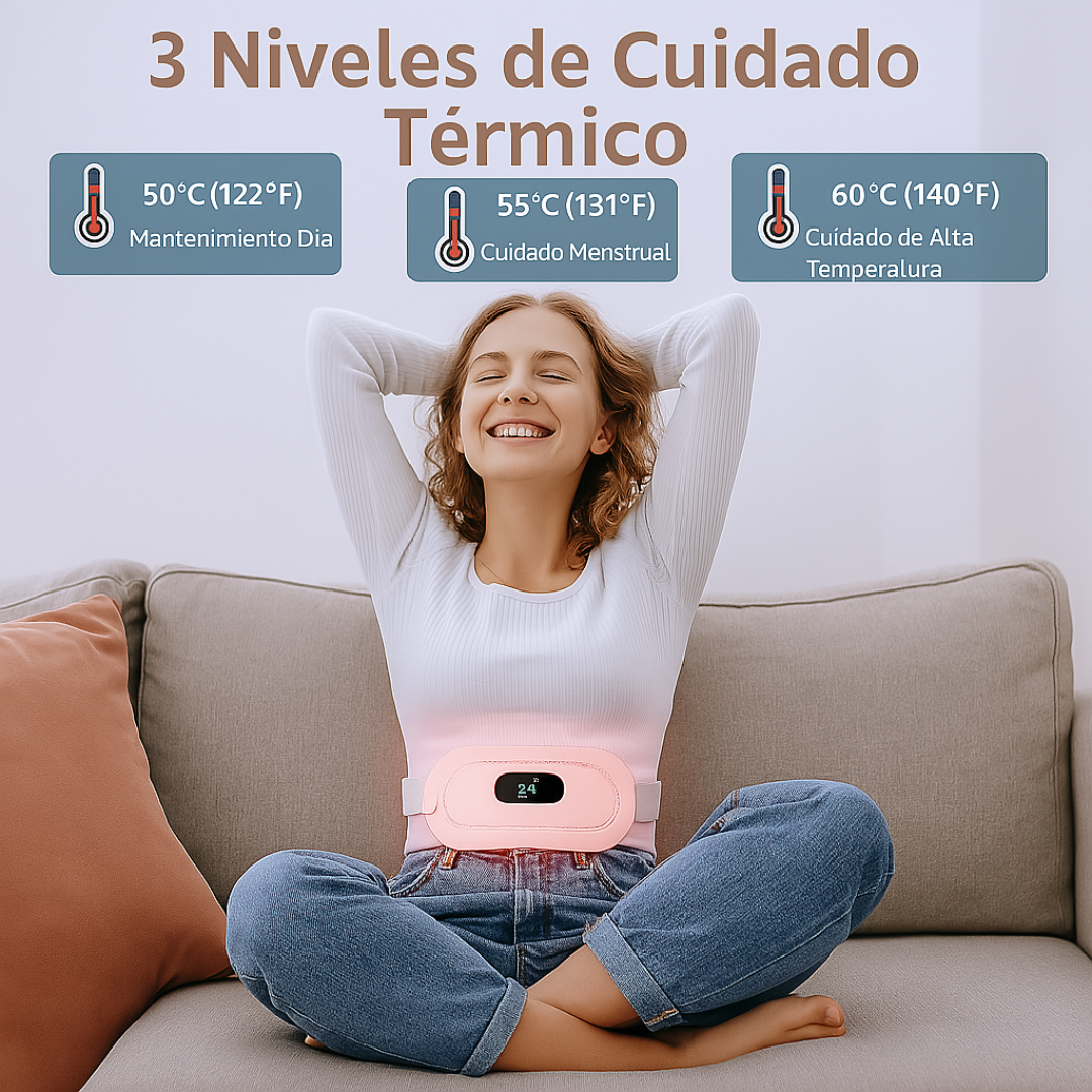 AliviaFem™ - Cinturón Dolor Menstrual - Dile adiós a los cólicos menstruales