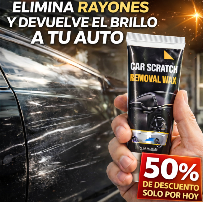 🔥SOLO POR HOY! 50% OFF CAR SCRATCH: CERA QUITA RAYONES