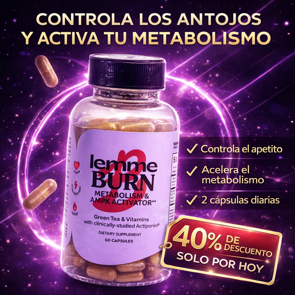 Lemme Burn - Desinflama ahora tu abdomen y controla los antojos
